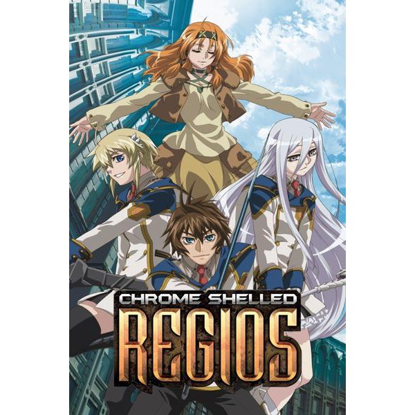 anime series chrome shelled regios