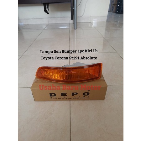 Lampu Sen Sein Bumper Bemper Kiri Lh 1pc Toyota Corona Absolute Absolut St191 Murah