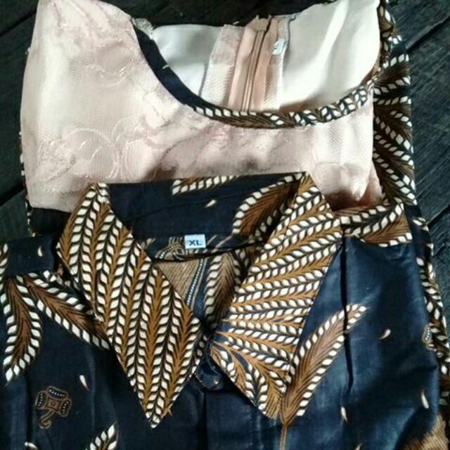 Sarimbit Dress Padi Couple Batik Real Pict Recomanded