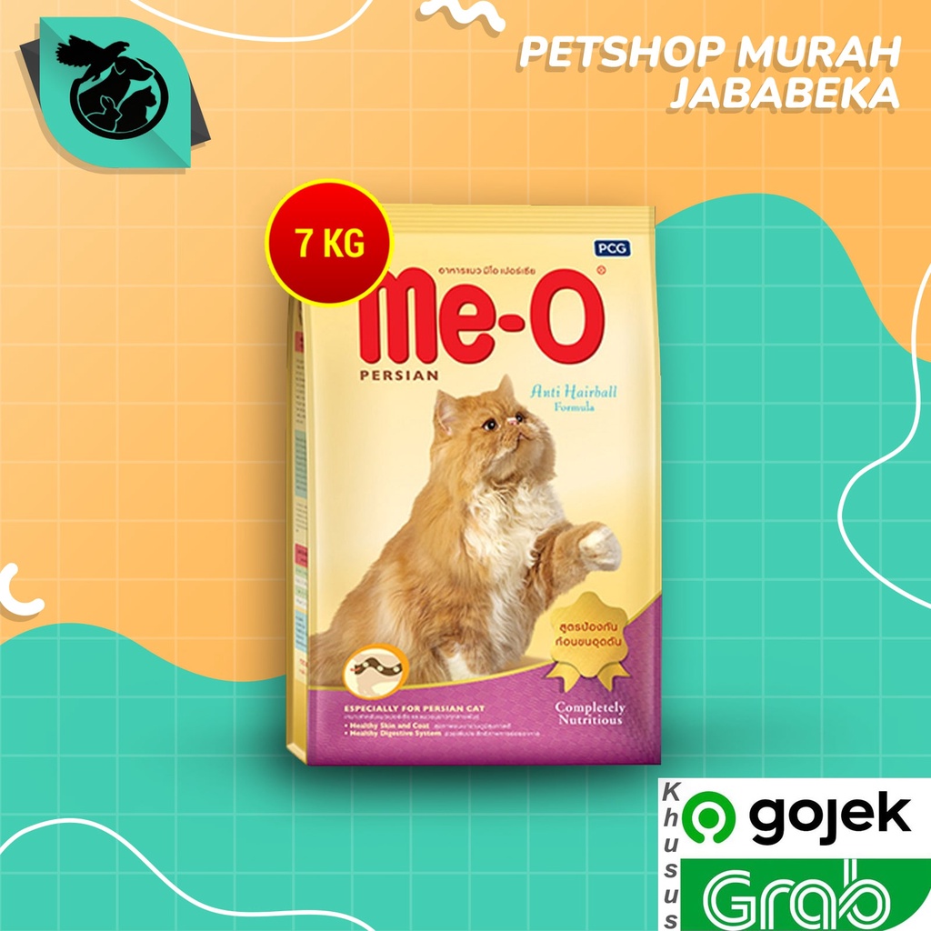 [GOSEND] Meo Persian Anti Hairball 7 Kg / Meo Persian / Makanan kucing 7 kg