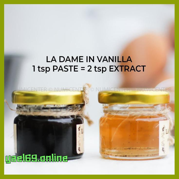 

30Ml Vanilla Extract Non Alcohol Halal Mui La Dame In Vanilla