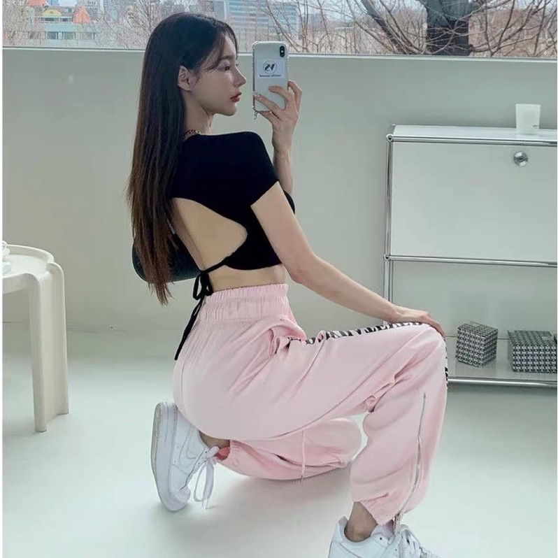 (S-XL) BACKSTYLE CROPTOP UNIQUE