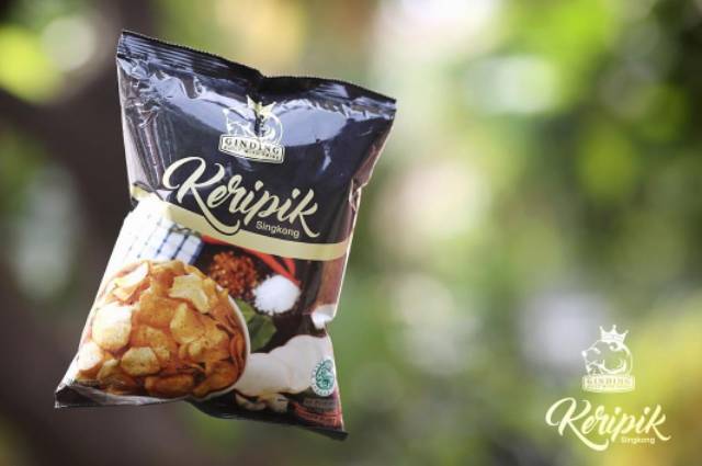 KERIPIK SINGKONG PEDAS GINDING FOOD 100gr