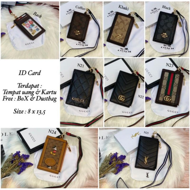 Dompet ID Card/Lanyard MultiFungsi Import