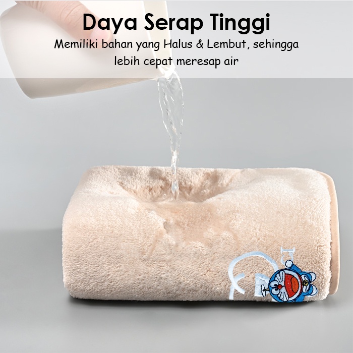 Lodoestar - Handuk Kecil Multifungsi Bahan 100% Polyester Ukuran 35cmx75cm - H33-B