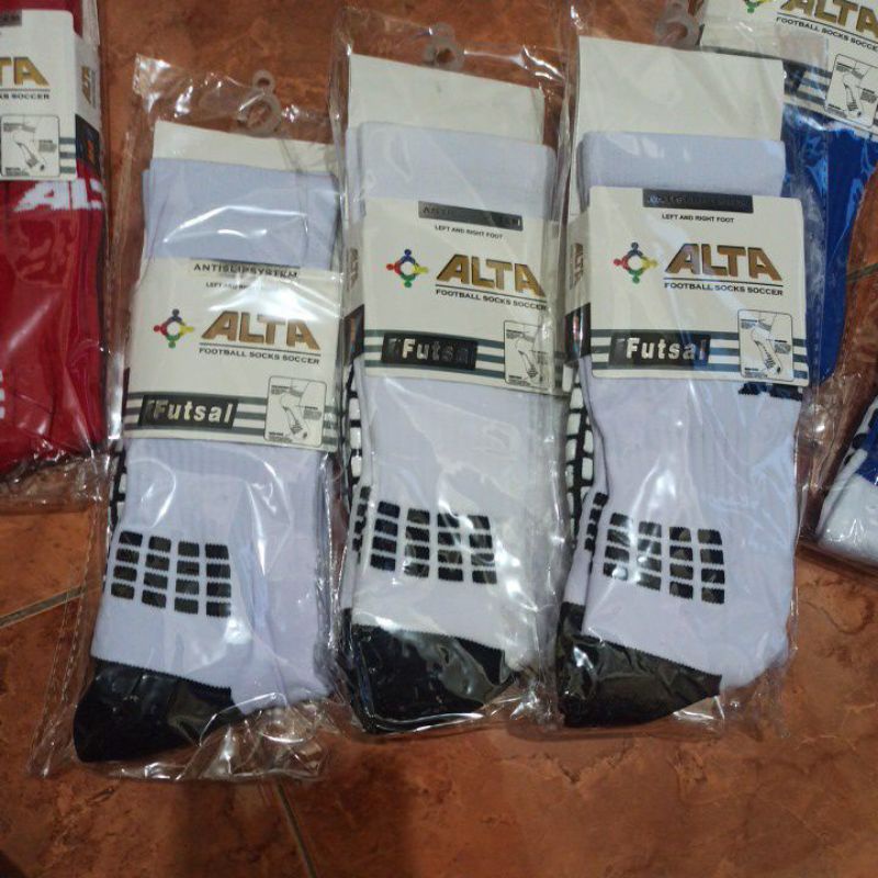 Kaos Kaki Bola Futsal Anti slip Original Tebal Dan Panjang