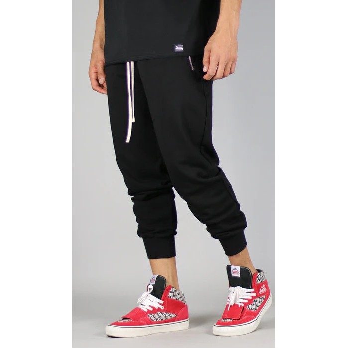 Hyperdenim Black LAX Lounge Jogger