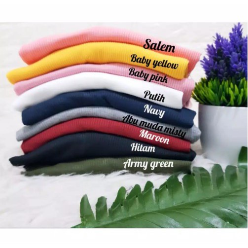 MakeGrosir - TOP ATASAN RIB LENGAN PANJANG | LONGSLEEVE SHIRT BASIC