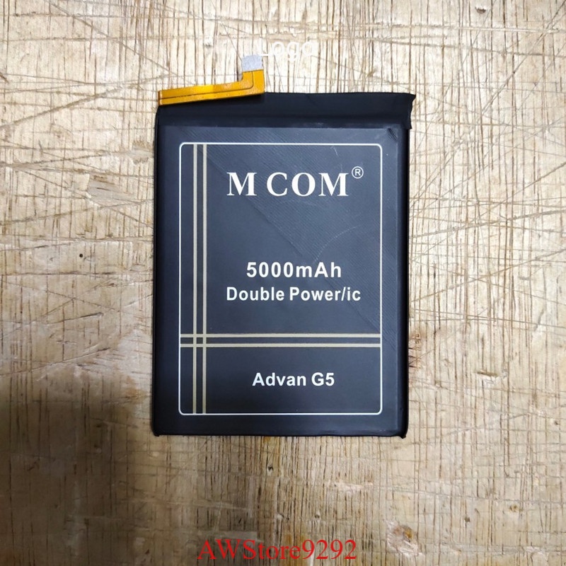 Mcom Battery Batre Batere Baterai Double Power Mcom Advan G5