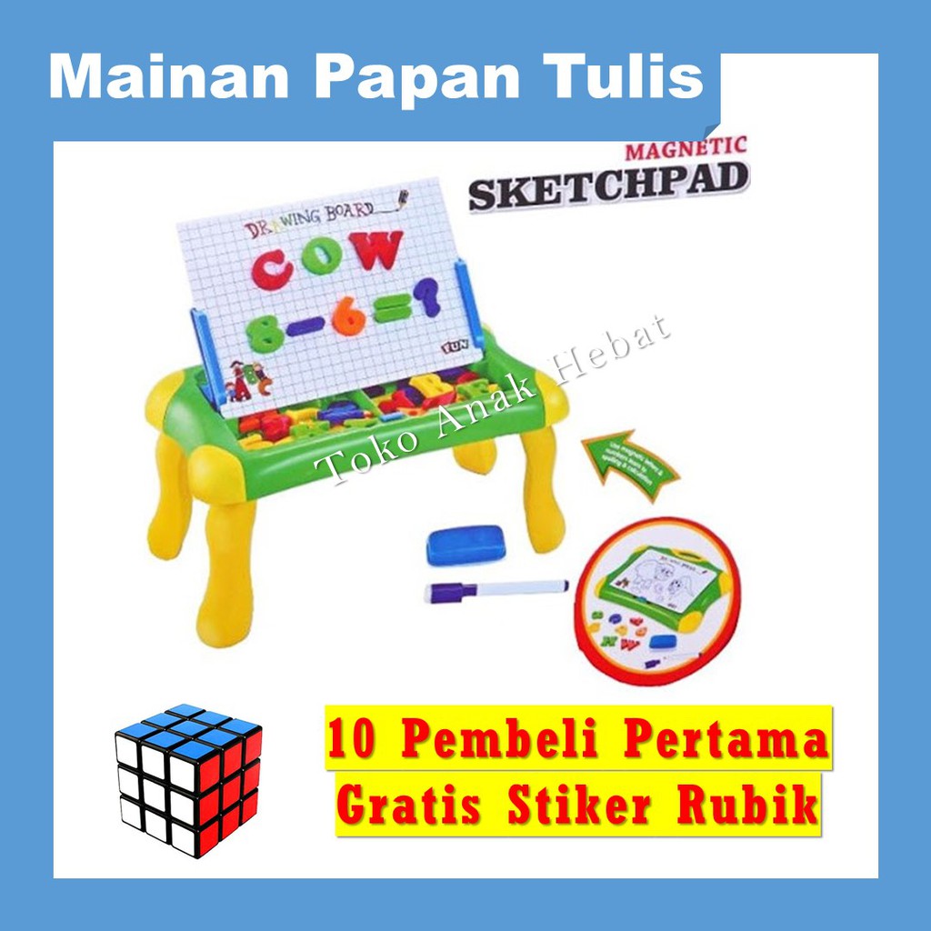 

Mainan Papan Tulis Magnetic Sketchpad No QJ9922