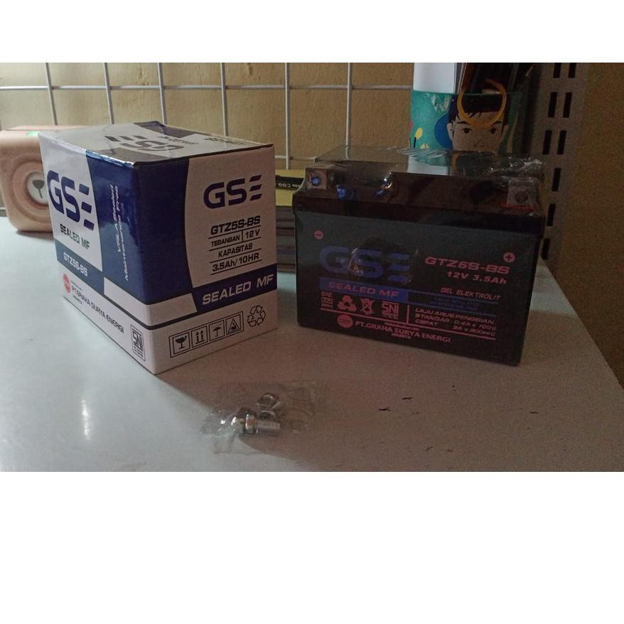 ☑ Aki Motor GS GTZ5S Yamaha Jupiter Z, Jupiter Z1, Jupiter MX135 ➾