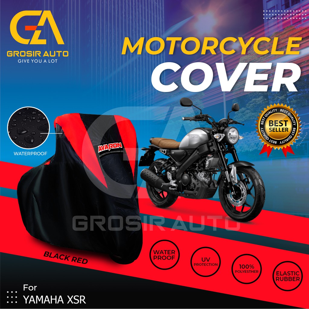 Sarung Motor AVARON  XSR/ Penutup Pelindung Body Cover Motor Warna Anti Air Merk Avaron