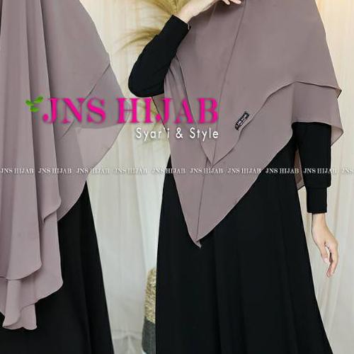 ➼ khimar NAMIRA /KHIMAR ceruty premium / hijab 2 layer /khimar Original jns hijab ✱