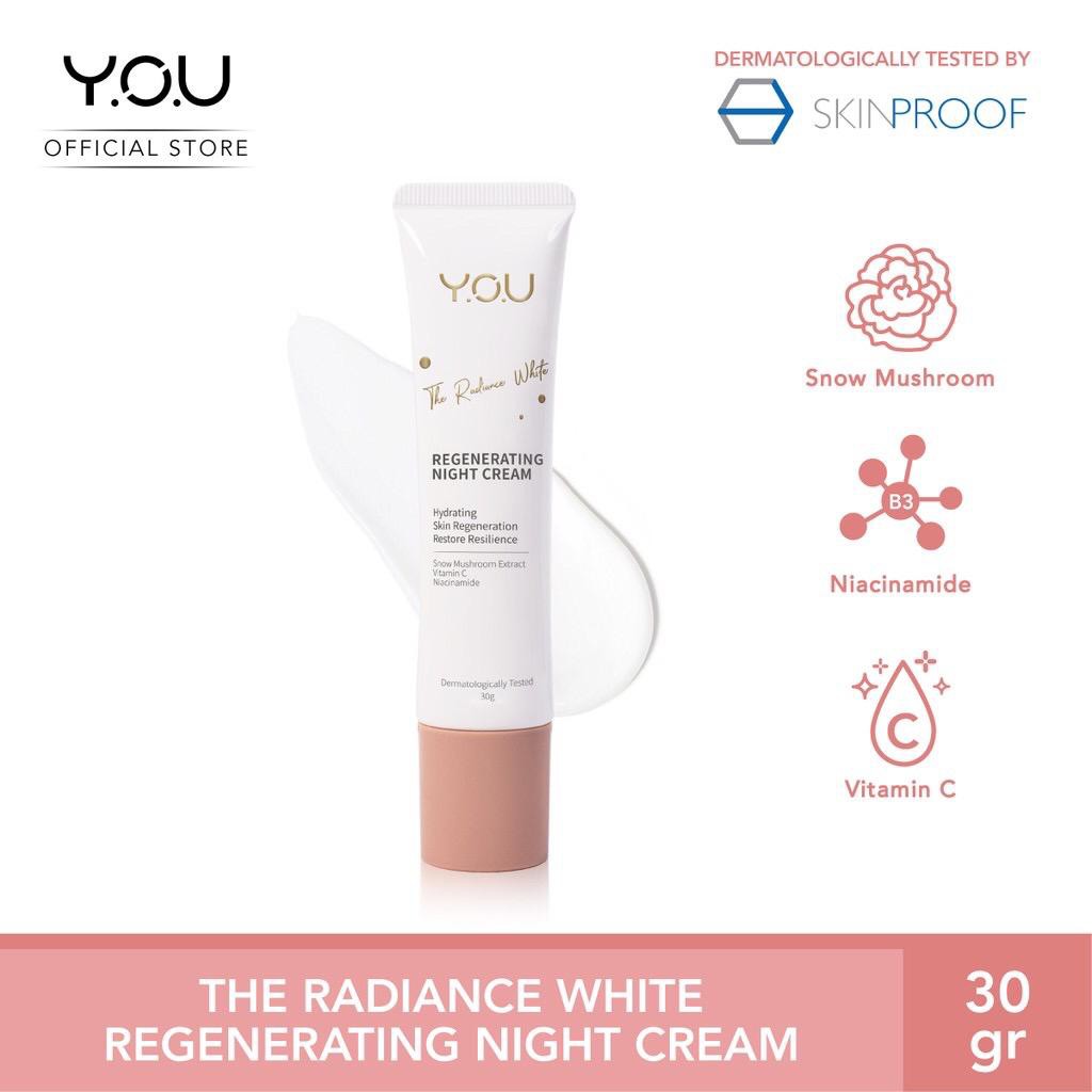 YOU The Radiance White Regenerating Night Cream 30g
