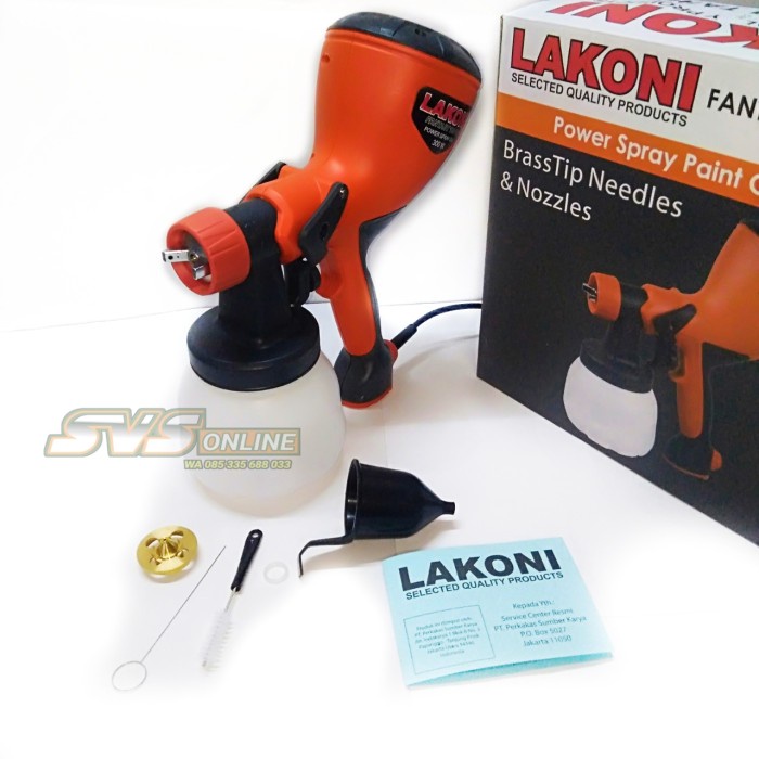 Spray gun Lakoni fantasy semprotan cat listrik