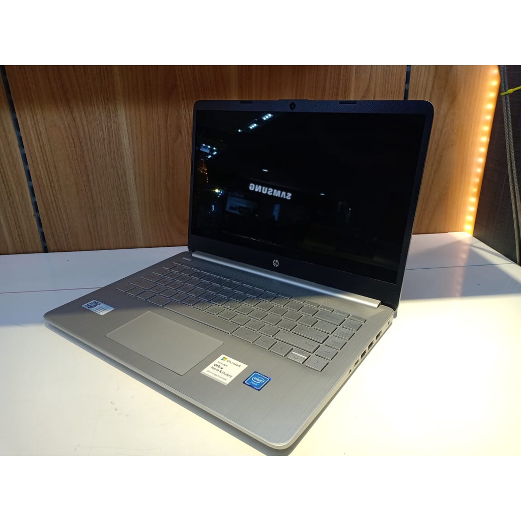 LAPTOP MURAH HP 14S DQ0508TU INTEL N4120 16GB 256GB BACKLIT WIN11HOME + OHS TERLARIS