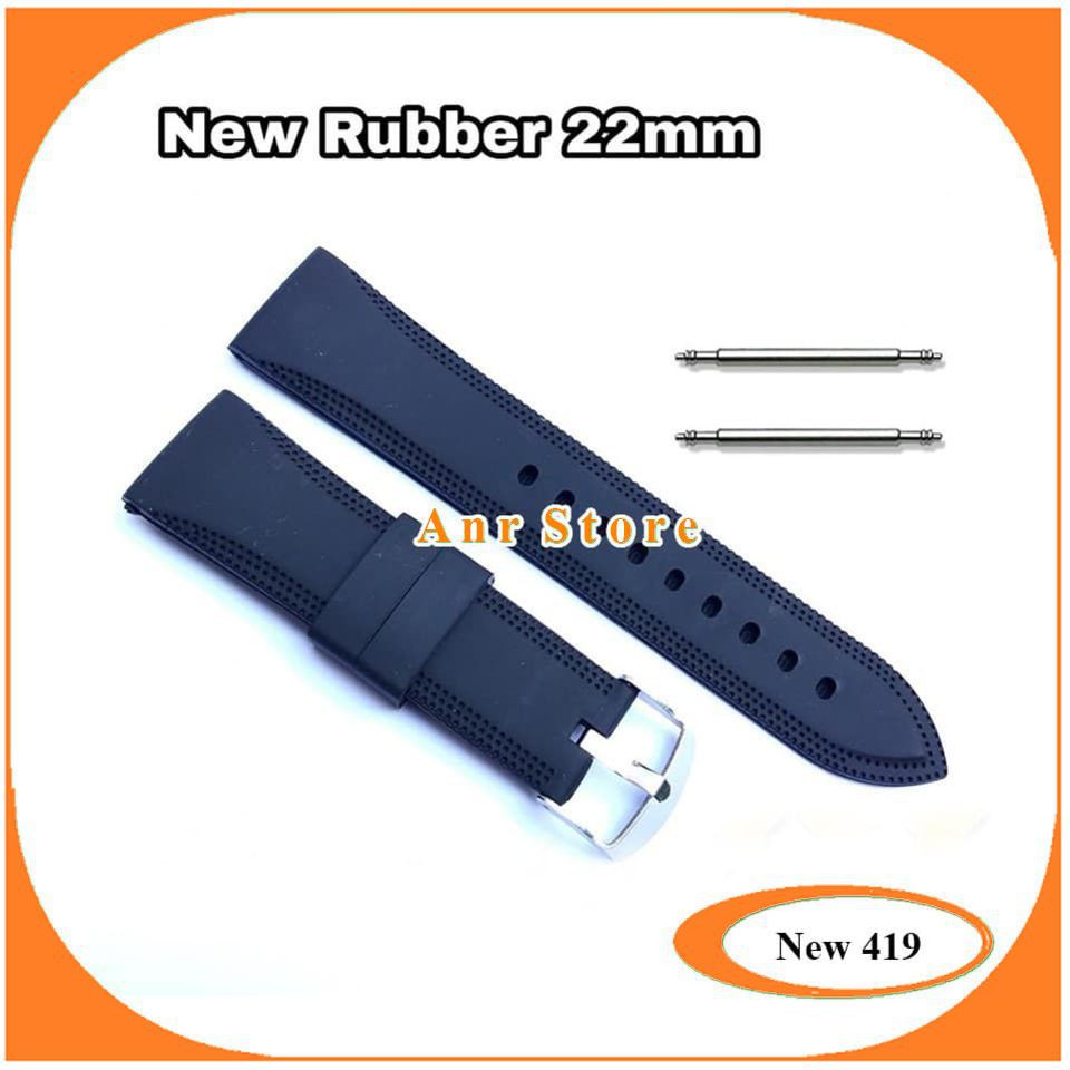 Tali Jam Tangan Karet Nautica 22 mm Free Spring Bar