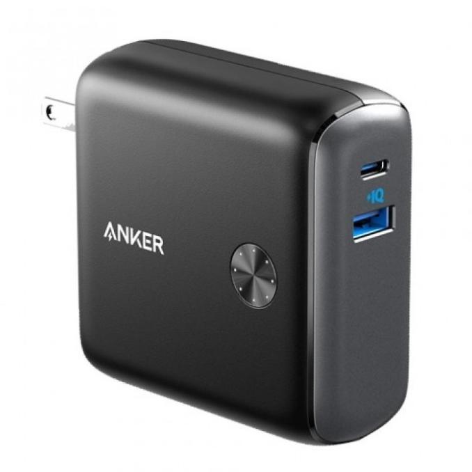ANKER A1623 2-IN-1 POWERCORE FUSION 10000MAH WALL CHARGER POWER BANK DFDS654654
