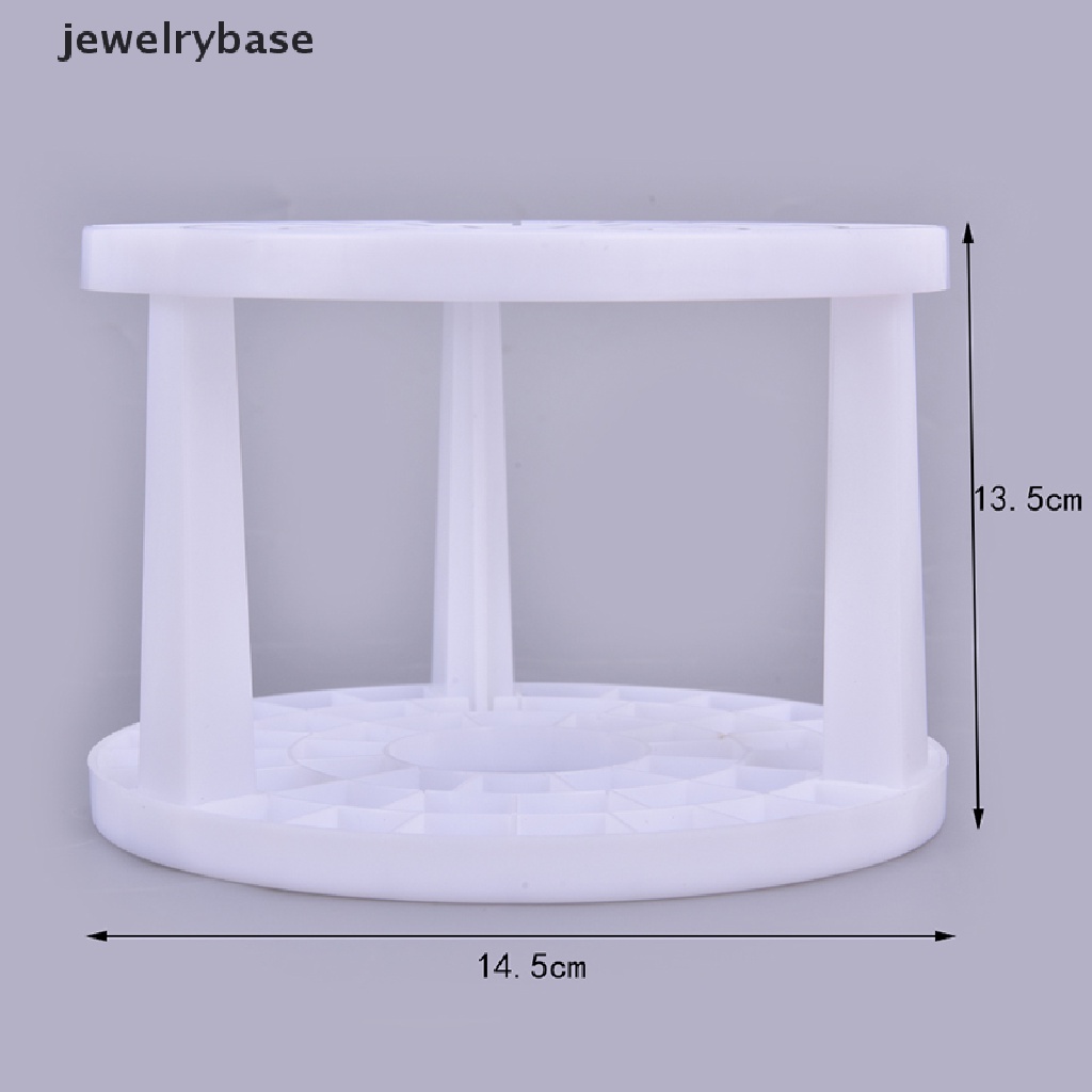 (jewelrybase) Stand Holder Kuas Lukis 49 Lubang Bisa Dilipat