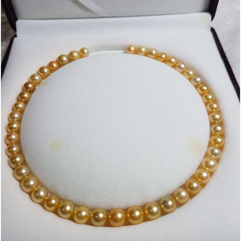 KALUNG MUTIARA AIR LAUT GOLD GRADE A+