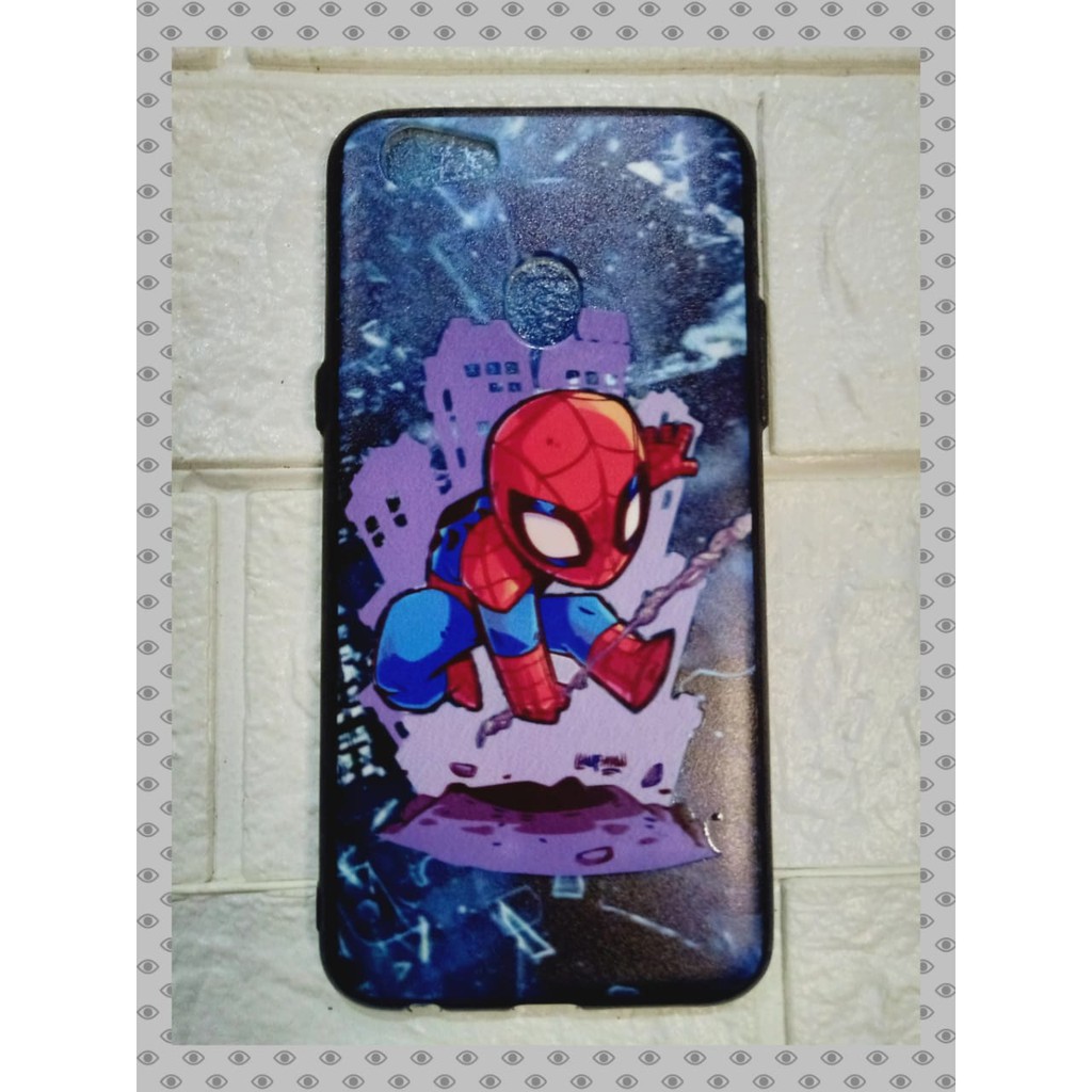 Case OPPO F5 Motif Robot, Hulk hijau dan biru, Ironman, Spiderman, Thor, Captain America