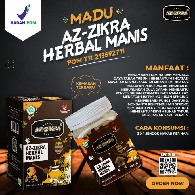 

Madu Az-Zikra Hitam Pahit 500gr Special Odeng