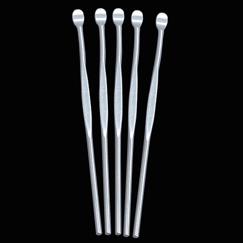 [Jianxin] 5 Pcs Stainless Steel Ear Pick Wax Curette Remover Cleaner Care Tool Earpick