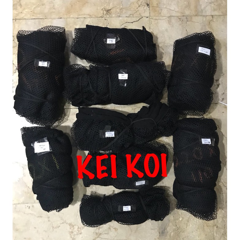 jaring tutup kolam fiber premium bulat d:150