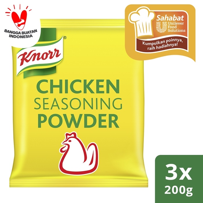 

Fe01Gg Knorr Chicken Powder 200Gr - 3 Pouch F30E1F111