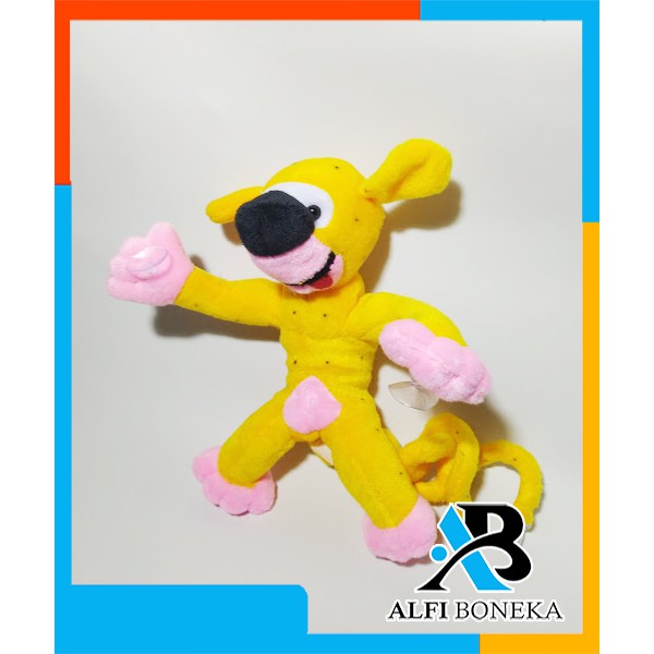 Gantungan Boneka Marsupilami kecil Kaca Mobil SNI - Hiasan Boneka Kaca Mobil Unik dan lucu - Boneka Hiasan Kaca Mobil - Bonek Hiasan Kulkas/kaca