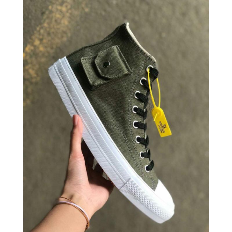 NOBRANDS FOOTWEAR TPS HI CARGO ARMY NO BRANDS FOOTWEARS CARGO GREEN ARMY HIGH CORONA JANCOK