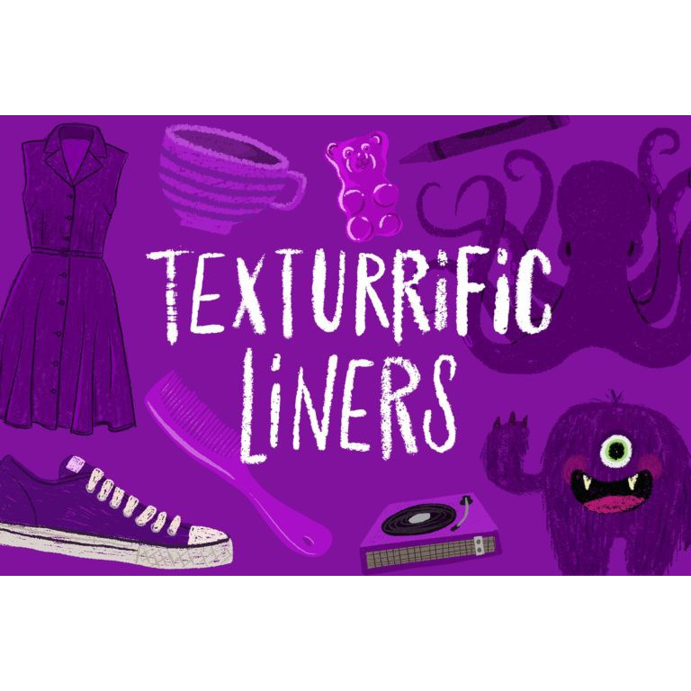 Procreate Brush - Texturrific Liners Brush for Procreate