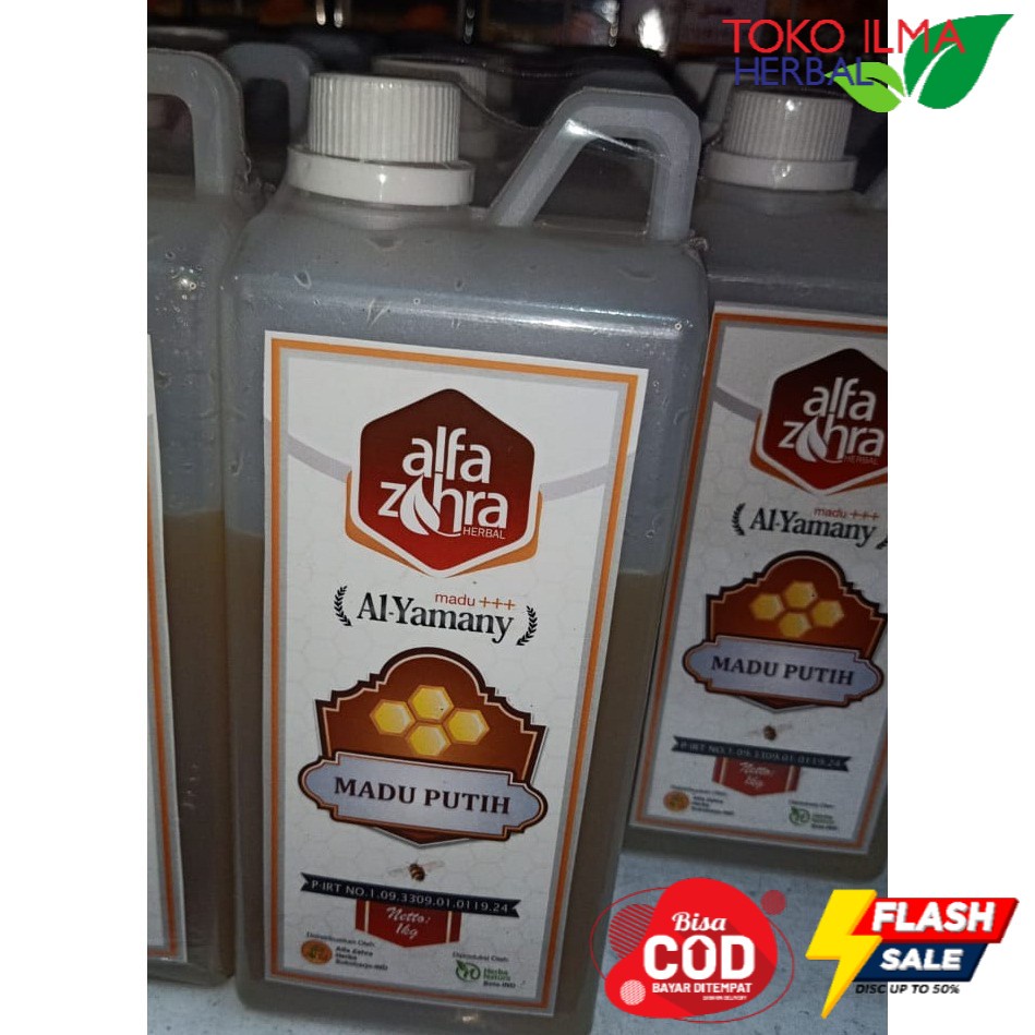 

MADU PUTIH ALFA ZAHRA AL YAMANY 1KG ORIGINAL ORIGINAL