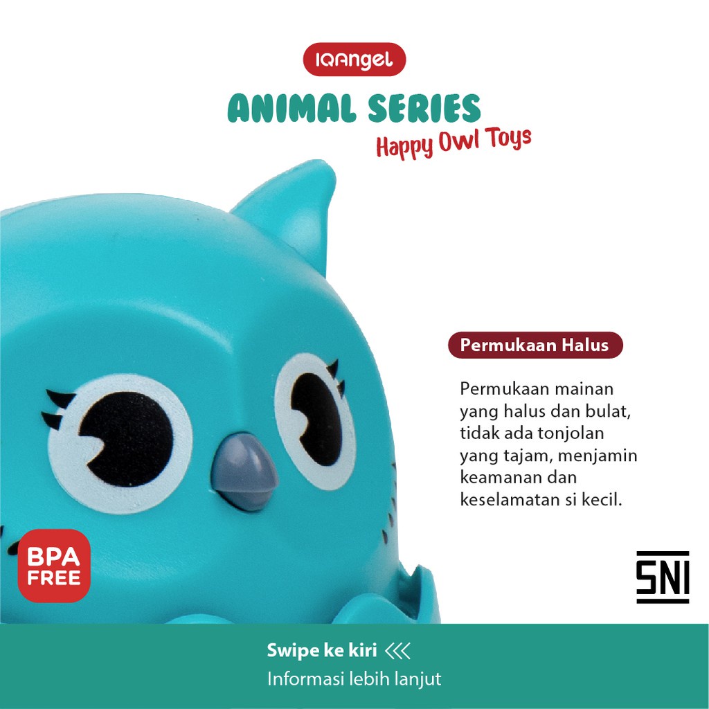 IQANGEL HAPPY OWL TOYS / IQA666