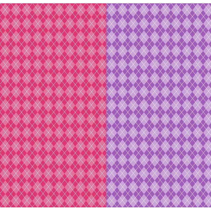 Kertas Scrapbook - Argyle Design