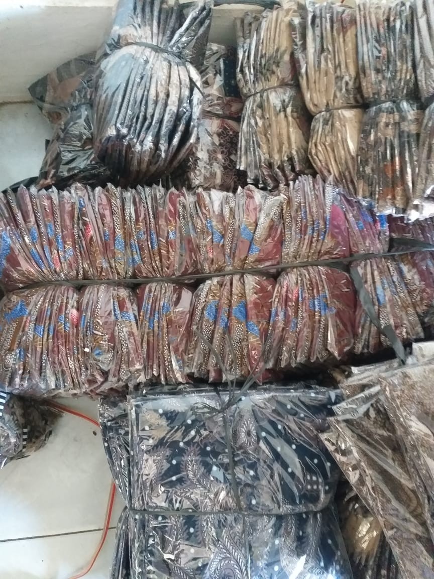 Batik Dolby Dolbi Dobby Doby Tenun Sutra Tulis Katun Atbm Baron Atasan Batik Wanita Sogan Srg308