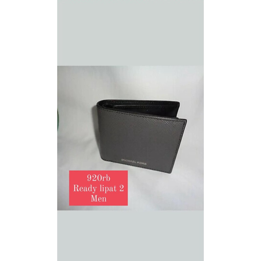 Michael Kors Bifold Wallet Men Grey