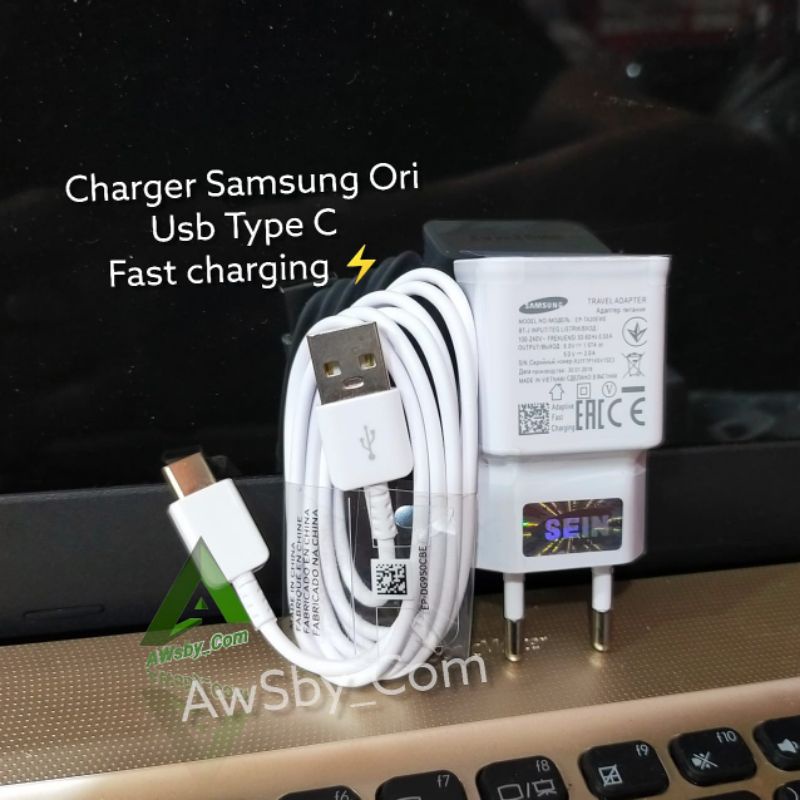 Charger Samsung Type C ori Fast Charging A30S A50S M30S M21 A5/A7 2017/A8/A8+/S8/ S8+/A30/A50/A31/A51/A22/A23/A32/A02S/A03S/A12/A13