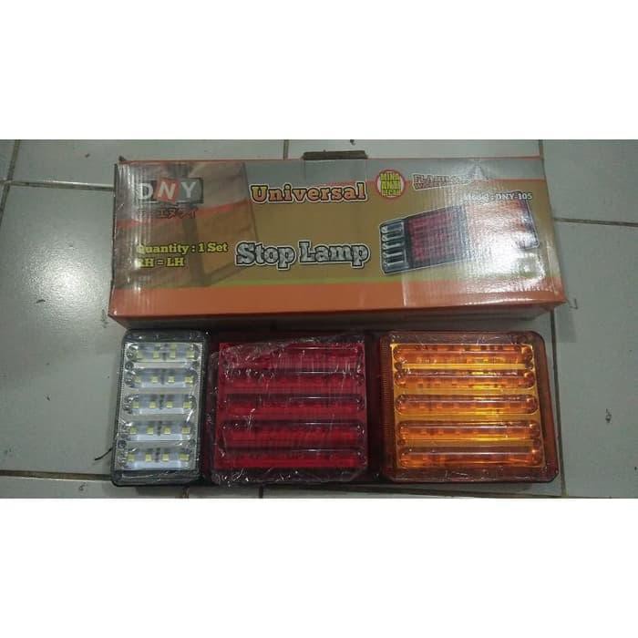 Lampu Stop Rem Belakang Led Set Kedip Flash Fuso Truk Dny-105 Dny105