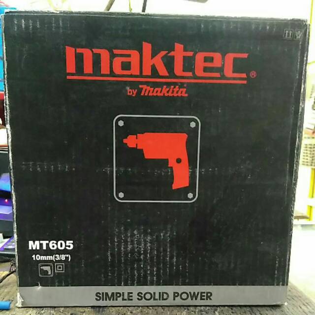 Mesin bor Maktec MT605 10mm bor tangan listrik