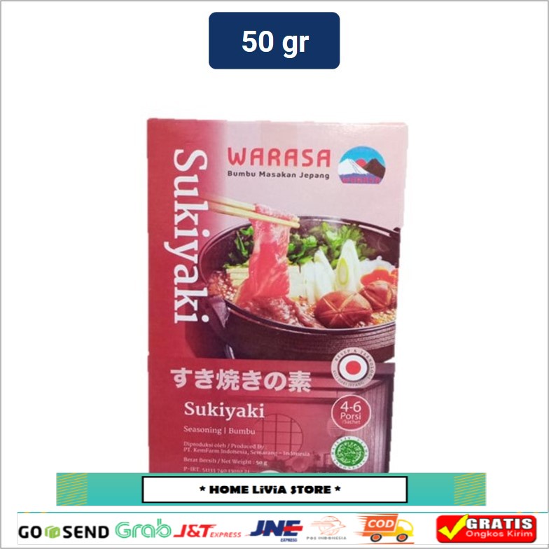 

Warasa Sukiyaki Bumbu Sukiyaki 50 gr