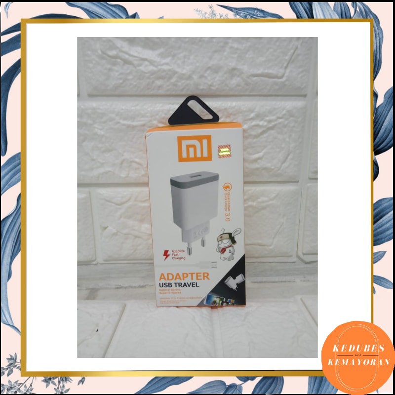 Charger Xiaomi Qualcom 3.0 Original Suport Fast Charging Micro Usb [kk]