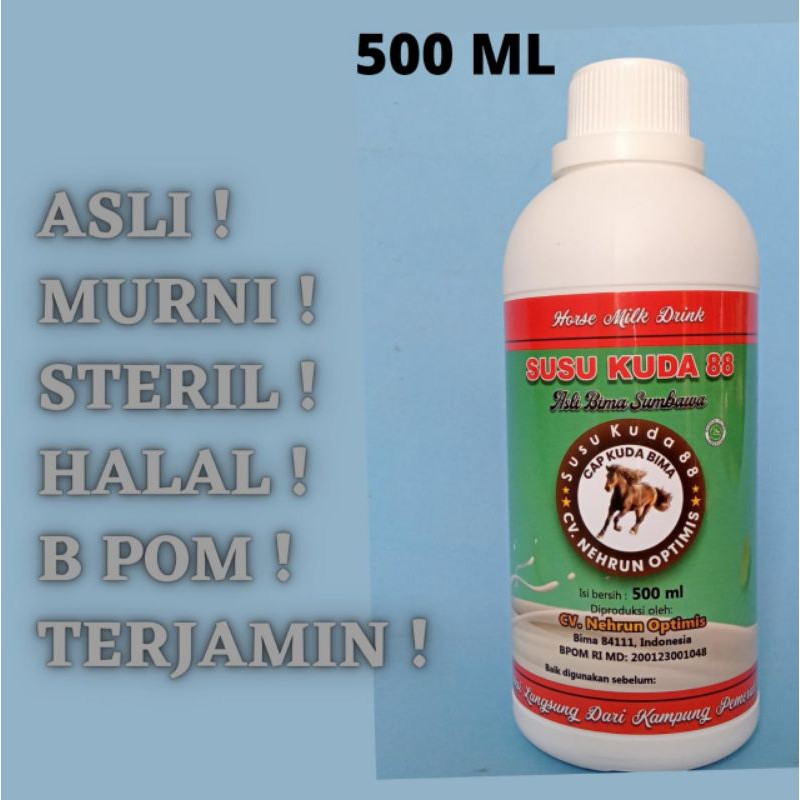 Susu Kuda Liar 88 Asli Sumbawa Bima 500ML (BPOM)