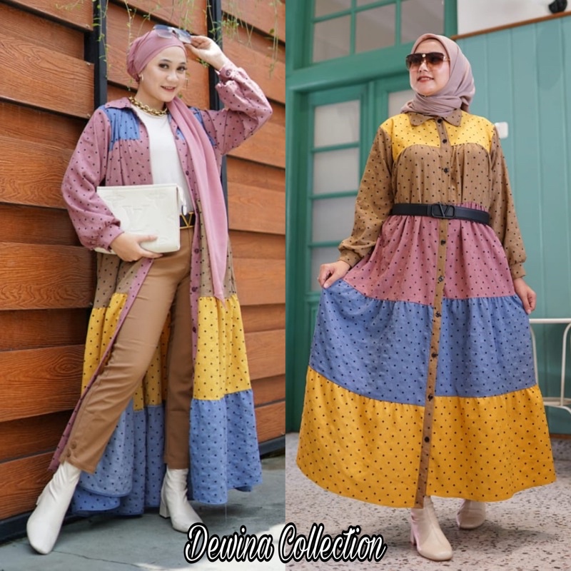 NAMARA CRINKLE | GAMIS CRINKLE | MAXI DRESS