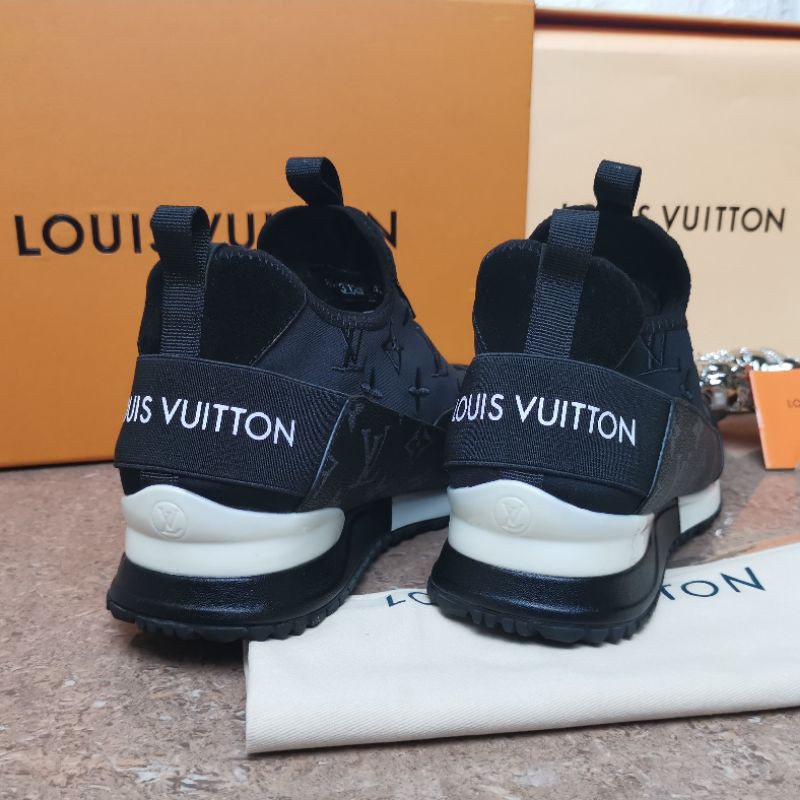 sepatu lv sneaker slip on mirror quality