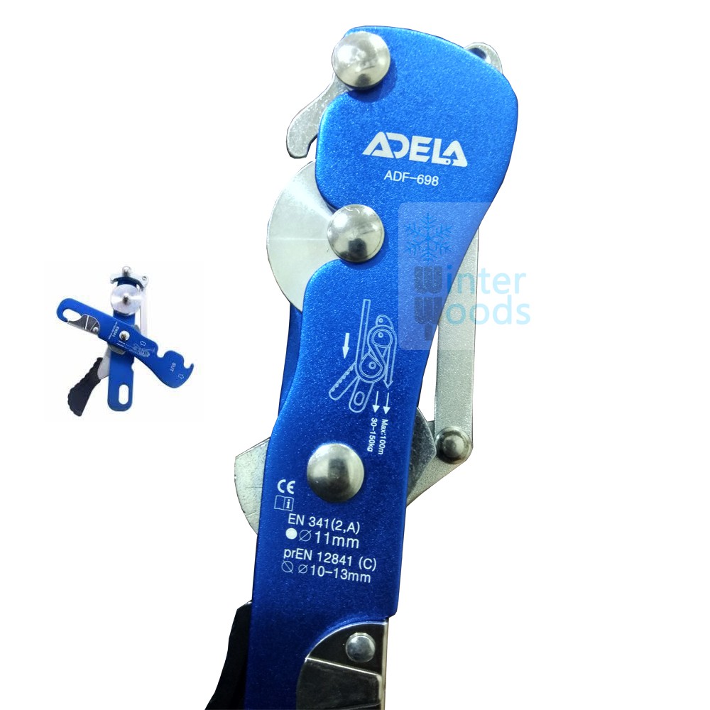 Rescue Descender & Aluminum Alloy Descender Device ADELA ADF-698