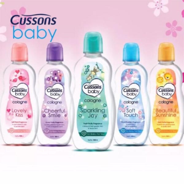 [100ML] [BPOM] CUSSONS BABY COLOGNE 100ML | CUSSON COLOGNE MINYAK WANGI BAYI | LOVELY KISS | CHEEERFUL SMILE_Cerianti