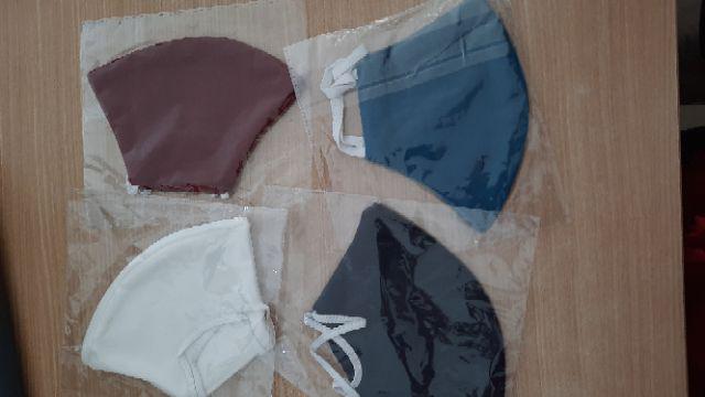 Masker Kain Lapis Ganda Nyaman Murah!!