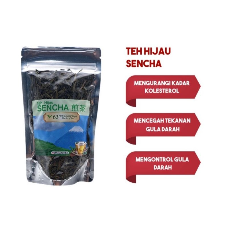 

Teh 63 Enam Tiga Sen Cha / Sencha 100gr