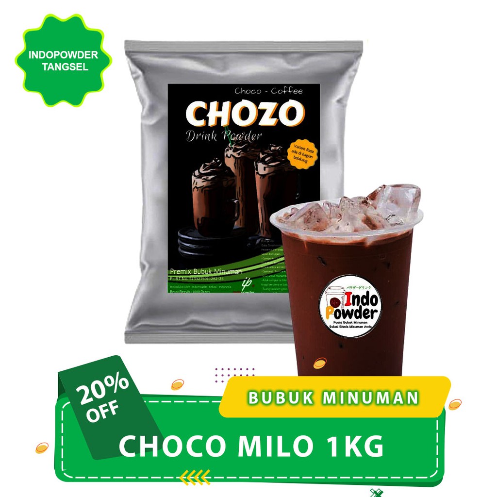 

Bubuk Minuman Rasa Choco Milo 1Kg / Bubuk Powder Minuman Kekinian